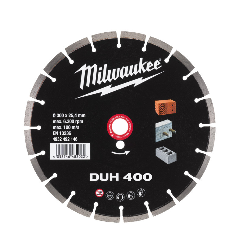 DISQUE DIAMANT PREMIUM DUH 300 MM (X1)