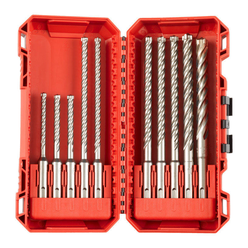 COFFRET DE 10 FORÊTS SDS+ 4 TAILLANTS MX4 COFFRET DE 10 FORÊTS SDS+ 4 TAILLANTS MX4