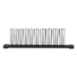SET DOUILLE 6 PANS LONGUE 3/8" 10PC SET DOUILLE 6 PANS LONGUE 3/8" 10PC