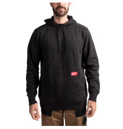 SWEAT MID  À CAPUCHE NOIR - TAILLE (S)