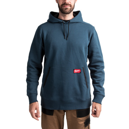 SWEAT MID  À CAPUCHE BLEU - TAILLE (S)