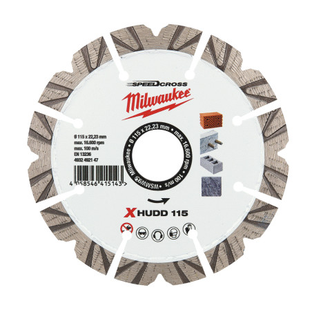 DISQUE SPEEDCROSS EXTREME HUDD115MM