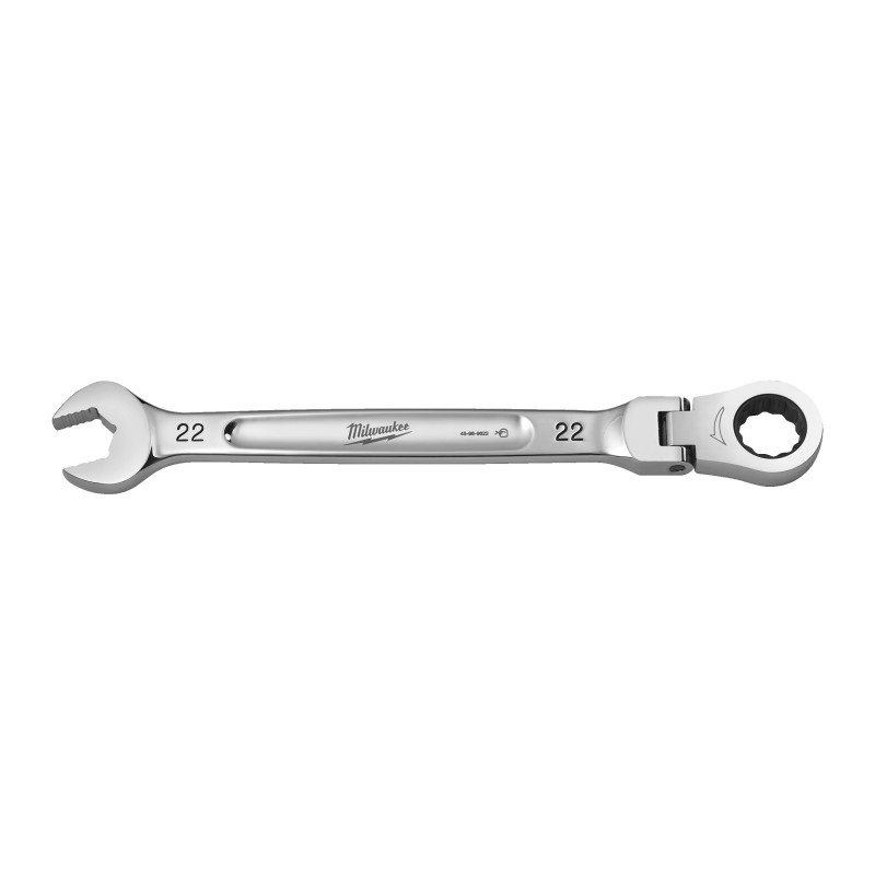 CLÉ À CLIQUET TÊTE FLEXIBLE 22 MM CLÉ À CLIQUET TÊTE FLEXIBLE 22 MM