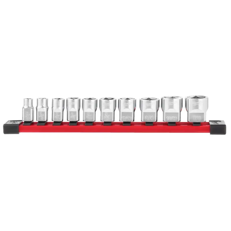 SET DE DOUILLE 6 PANS 3/8" IMPERIAL 10PC SET DE DOUILLE 6 PANS 3/8" IMPERIAL 10PC