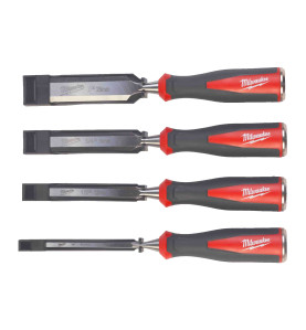 SET DE 4 CISEAUX À BOIS 6, 12, 19, 25 MM