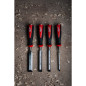 SET DE 4 CISEAUX À BOIS 6, 12, 19, 25 MM SET DE 4 CISEAUX À BOIS 6, 12, 19, 25 MM