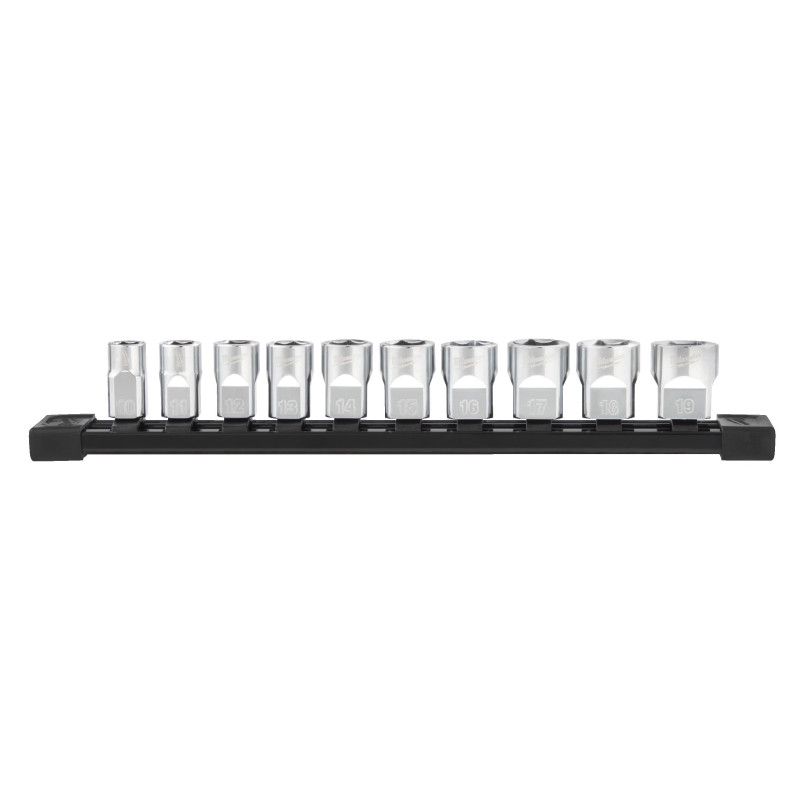 SET DE DOUILLE 6 PANS 3/8" 10PC SET DE DOUILLE 6 PANS 3/8" 10PC