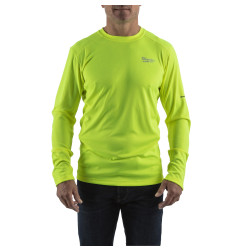 T-SHIRT WORKSKIN MANCHES-LONG JAUNE - TAILLE (M)