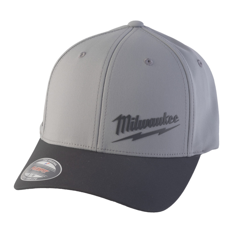 CASQUETTE BASEBALL PERF GRIS FONCE L/XL