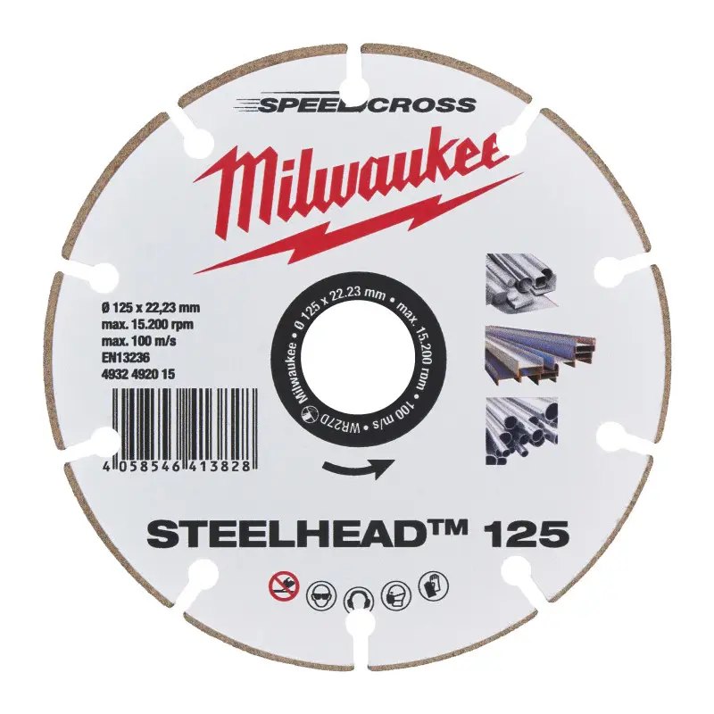 DISQUE DIAMANT STEELHEAD 125 MM DISQUE DIAMANT STEELHEAD 125 MM