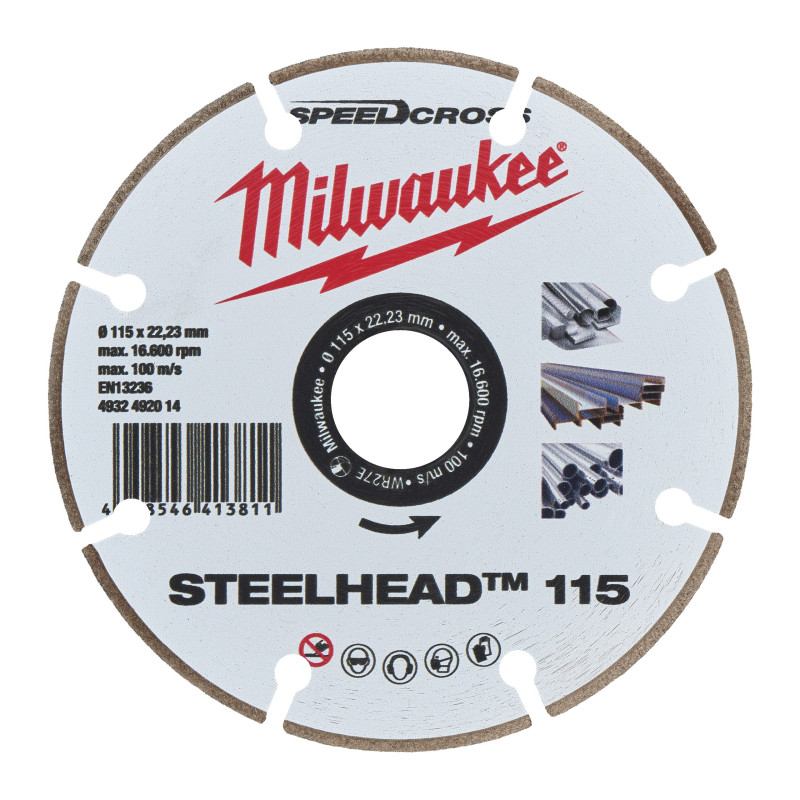 DISQUE DIAMANT STEELHEAD 115 MM DISQUE DIAMANT STEELHEAD 115 MM
