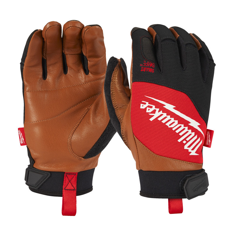 GANTS CUIR HYBRIDE -S/7 -1 PC