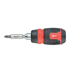 TOURNEVIS À CLIQUET COMPACT 8 EN 1