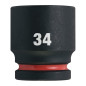 DOUILLE SHOCKWAVE™ 3/4" HEX COURTE 34 MM DOUILLE SHOCKWAVE™ 3/4" HEX COURTE 34 MM