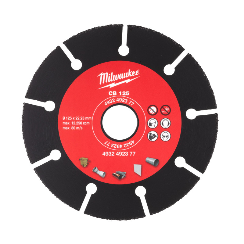 DISQUE CARBURE 125MM-1PC