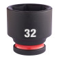 DOUILLE SHOCKWAVE™ 1/2 HEX COURTE 32 MM DOUILLE SHOCKWAVE™ 1/2 HEX COURTE 32 MM