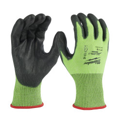 GANTS HAUTE VISIBILITÉ & ANTI-COUPURE NIVEAU 5/E - S/7-1PC