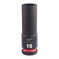 DOUILLE SHOCKWAVE™ 1/2 HEX LONGUE 15 MM DOUILLE SHOCKWAVE™ 1/2 HEX LONGUE 15 MM