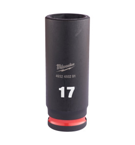 DOUILLE SHOCKWAVE™ 3/8" HEX LONGUE 17 MM