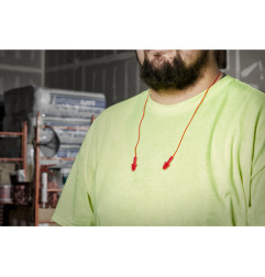 BOUCHONS D'OREILLES REUTILISABLES CORDÉES
