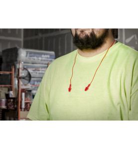 BOUCHONS D'OREILLES REUTILISABLES CORDÉES