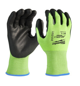 GANTS HAUTE VISIBILITÉ & ANTI-COUPURE 2/B - XL/10-1PC