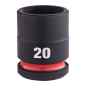 DOUILLE SHOCKWAVE™ 1/2 HEX COURTE 20 MM DOUILLE SHOCKWAVE™ 1/2 HEX COURTE 20 MM