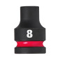 DOUILLE SHOCKWAVE™ 1/2 HEX COURTE 8 MM