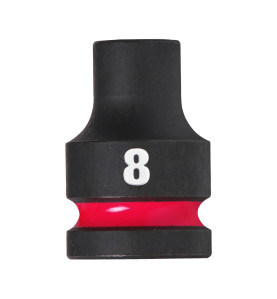 DOUILLE SHOCKWAVE™ 1/2 HEX COURTE 8 MM