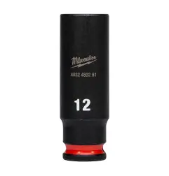 DOUILLE SHOCKWAVE™ 1/4" HEX LONGUE 12 MM