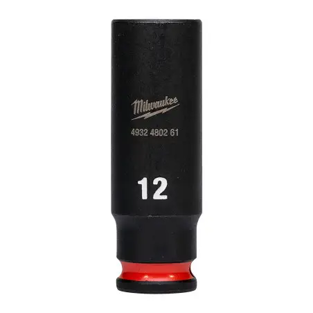 DOUILLE SHOCKWAVE™ 1/4" HEX LONGUE 12 MM