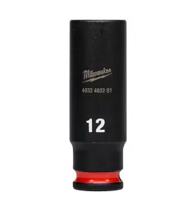 DOUILLE SHOCKWAVE™ 1/4" HEX LONGUE 12 MM