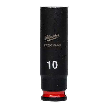 DOUILLE SHOCKWAVE™ 1/4" HEX LONGUE 10 MM