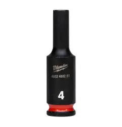 DOUILLE SHOCKWAVE™ 1/4" HEX LONGUE 4 MM