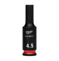 DOUILLE SHOCKWAVE™ 1/4" HEX LONGUE 4,5 MM