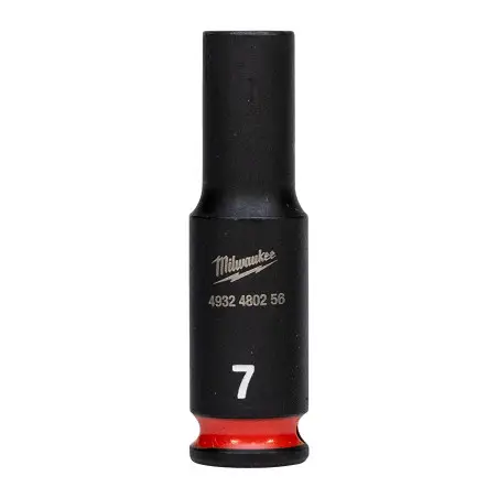 DOUILLE SHOCKWAVE™ 1/4" HEX LONGUE 7 MM