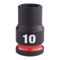 DOUILLE SHOCKWAVE™ 3/8" HEX COURTE 10 MM DOUILLE SHOCKWAVE™ 3/8" HEX COURTE 10 MM
