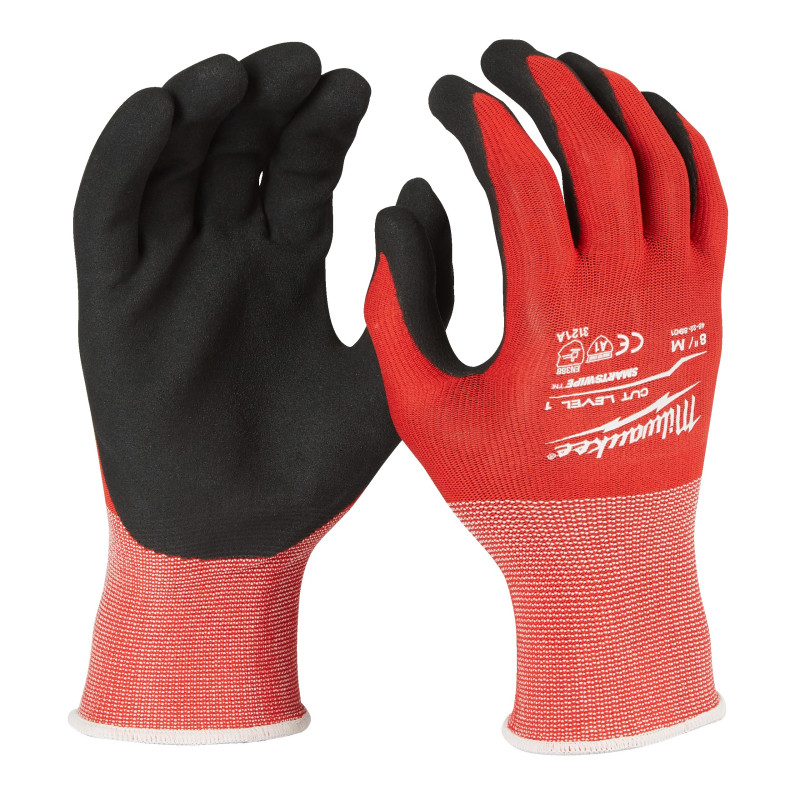 GANTS ANTI-COUPURE NIVEAU 1/A- S/7- 1 PC