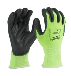 GANTS HAUTE VISIBILITÉ & ANTI-COUPURE 1/A - S/7-1PC