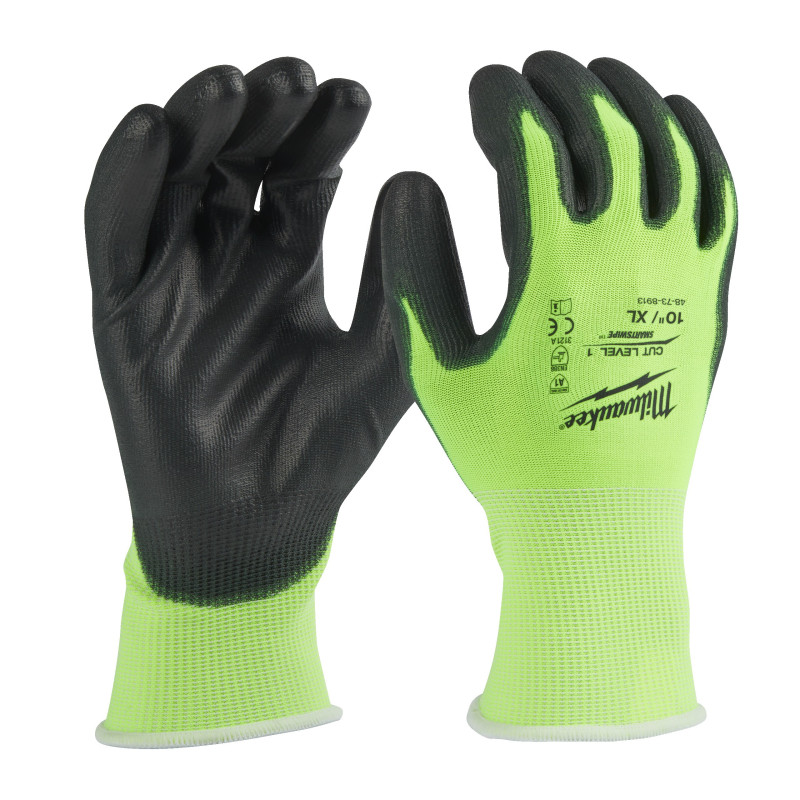 GANTS HAUTE VISIBILITÉ & ANTI-COUPURE 1/A - XL/10-1PC GANTS HAUTE VISIBILITÉ & ANTI-COUPURE 1/A - XL/10-1PC