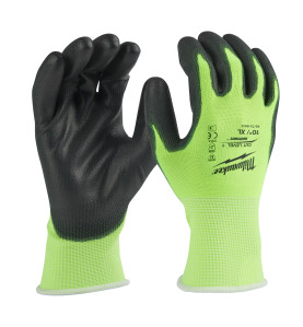 GANTS HAUTE VISIBILITÉ & ANTI-COUPURE 1/A - XL/10-1PC