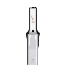 DOUILLE À CLIQUET 1/4 LONGUE 4 MM