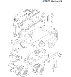 Scie à chantourner Multicut SE Hegner (2S avec variateur et table acier)