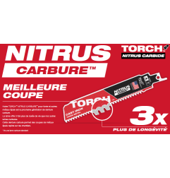 LAME SCIE SABRE TCT TORCH NITRUS 300 (X5)