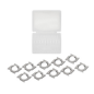 Jeu avec 10 couteaux 18x18x1,95mm pour 132130