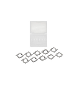 Jeu avec 10 couteaux 18x18x1,95mm  pour 132130