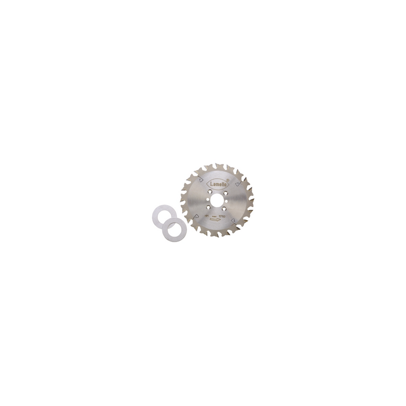 Lames de scie pour 3S Pa, HW (carbure), Ø120x2.4xØ22 mm,Z20, NL 6, avc disques de distance