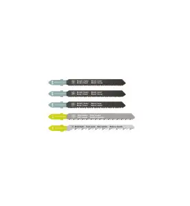 Jeu de démarrage de lames de scie sauteuse 5 pièces rérérence 63503188010 Fein