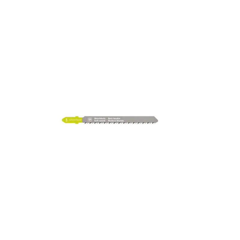 Lame de scie sauteuse pour bois CV 75 T2.5 SW SC - Pack de 5 rérérence 63503179010 Fein