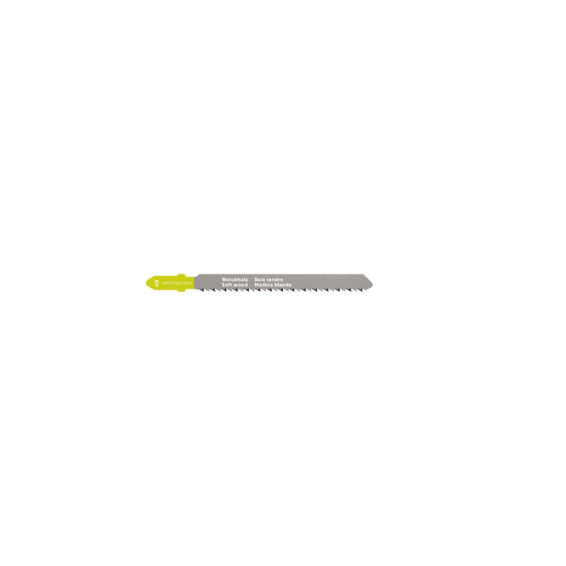Lame de scie sauteuse pour bois CV 75 T2.5 SW SC RV - Pack de 5 rérérence 63503183010 Fein